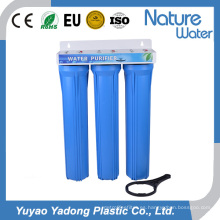 Traingle 20 &#39;&#39; Blue Slim Pipe Filtración Filtro de Agua Purificador de Agua